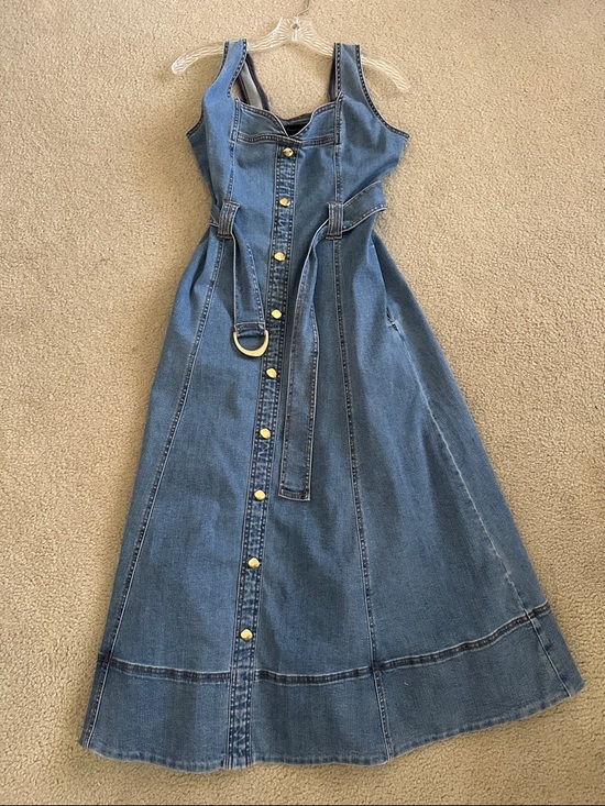 House of Harlow 1960 Dresses & Skirts - House of Harlow 1960 Blue Denim Jacket with Sherpa Lining